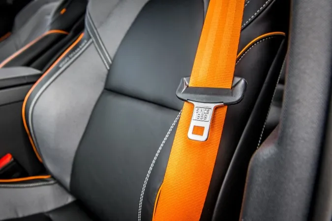 A photo of a car seat.