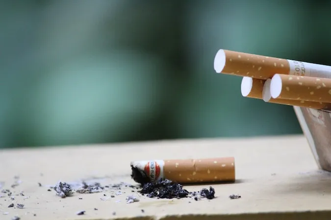 A photo of some cigarettes.